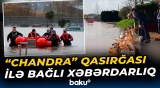 Böyük Britaniyada "Chandra" qasırğası ilə bağlı xəbərdarlıq