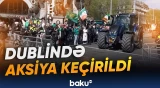Dublində dizel qiymətlərinə qarşı etiraz aksiyası