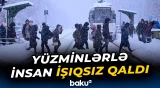 Rumıniyada hava şəraiti insanları işıqsız qoydu