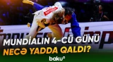 Cüdoçularımız necə nəticə göstərir? - Cüdo üzrə dünya çempionatında son vəziyyət - Baku TV