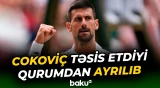 Serbiyalı tennisçi sosial şəbəkədə məlumat yaydı
