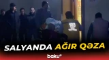 Salyanda baş verən qəzada 9 nəfər xəsarət aldı