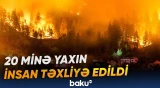 Kanadada şiddətli meşə yanğınları