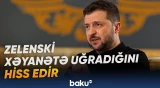 Ölkəsini satmadığını bildirən Zelenski xəyanətə uğramış hiss etdiyini də açıqlayıb