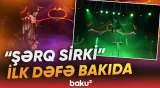 4 yaşlı sirk ustası at belində şou göstərdi