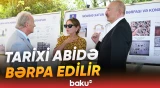 Möminə Xatun türbəsində bərpa və konservasiya işləri aparılır