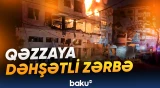 Qəzzada bina vurulub, sakinlər təxliyə edilib