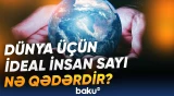 Yer kürəsinin əhalisi planetin tutumunu aşmağa başlayıb