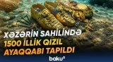 V-VI əsrlərdə dəfn edilmiş gənc qadına aid geyim tapıldı