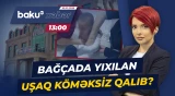 Sumqayıtdakı bağçada qorxulu hadisə yaşandı - Baku TV CANLI
