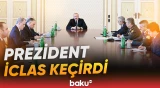 Prezident İlham Əliyevin sədrliyi ilə Təhlükəsizlik Şurasının iclası keçirilib