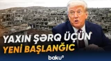 Tramp Yaxın Şərqdə gərginliyi azaldacaq razılaşmadan danışdı