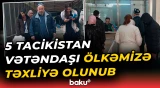 5 Tacikistan vətəndaşı "Astara" sərhəd-keçid məntəqəsindən Azərbaycana təxliyə edilib