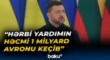 Zelenski Litvaya səfər etdi