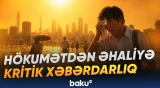 Yaponiyada ekstremal istilər həyatı iflic edib