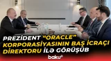 Prezidentin Münxendə “Oracle” rəhbəri ilə görüşü