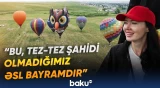 Beynəlxalq Hava Şarları Festivalından görüntülər