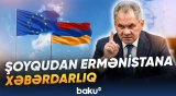 Şoyqudan Ermənistana xəbərdarlıq