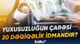Fiziki aktivlik yuxusuzluqdan sonra beynin fəaliyyətini gücləndirir