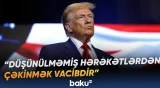 Tramp Putinlə Stiv Uitkoffun görüşünə münasibət bildirib