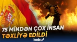 İspaniyada meşə yanğınları həyatı iflic edib