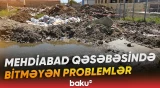 Sakinlər zibillərini atmağa yer tapa bilmirlər
