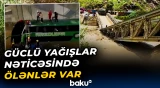 Peruda güclü yağışlar faciəyə səbəb oldu