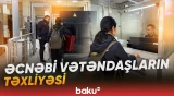 İnsanların İrandan Azərbaycana təxliyəsi davam edir