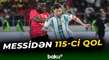 Lionel Messi Argentina millisində vurduğu qolların sayını 115-ə çatdırıb
