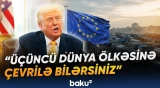 Tramp Avropanın miqrasiya siyasətini tənqid edib