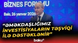 “Əməkdaşlığımız investisiyaların təşviqi ilə dəstəklənir” | Mikayıl Cabbarov
