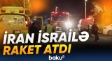 İsraildə İranın atdığı raketdən sonra yanğın başladı