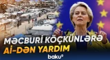 Avropa İttifaqı məcburi köçkünlərə humanitar yardım göstərəcək
