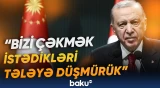 Rəcəb Tayyib Ərdoğan regionda davam edən gərgin vəziyyətdən danışdı