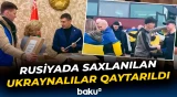 Rusiyada saxlanılan ukraynalı əsirlərə humanitar yardım göstərilib