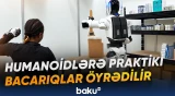 Almaniyada yaradılan mərkəzdə humanoid robotlar real işlər üçün praktiki bacarıqlara yiyələnir