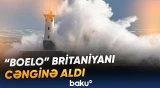 Fırtına nəticəsində 2 nəfər ölüb, 90 min ev işıqsız qalıb