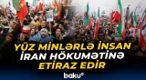Almaniyada yüz minlərlə insan İran hökumətinə etiraz edir