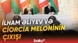 İlham Əliyev və İtaliya Nazirlər Şurasının sədri mətbuata bəyanatlarla çıxış ediblər