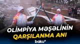 Olimpiya məşəli Marche bölgəsində qarşılandı
