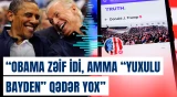 Tramp Obama və Baydenin Tehranla bağlı siyasətini sərt tənqid edib
