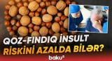 Qoz-fındıq yeni qan damarlarının yaranmasını stimullaşdıra bilər