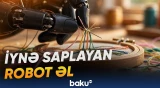Robot əl incə və mürəkkəb hərəkətləri yerinə yetirə bilir
