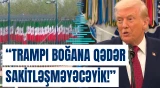 “Arzularını özləri ilə birlikdə məzara aparacaqlar” | Sadeqidən Trampa mesaj