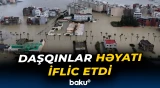 Mərakeşdə daşqınlar insanların həyatını alt-üst etdi