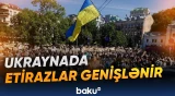 Kiyev, Xarkov və Odessada yüzlərlə insan küçələrə çıxdı