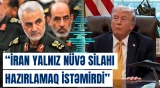 Trampdan İrana qarşı hərbi əməliyyatlar barədə sensasiya