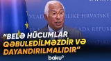 Antonio Koşta Qara dənizdə gəmilərə endirilən zərbələri pisləyib