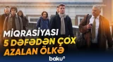 Son 13 ilin miqrasiya ilə bağlı ən aşağı göstəricisi