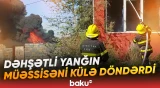 İmişlidə tamet istehsalı edən müəssisə alışdı | FHN hadisə yerində